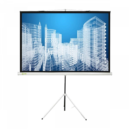 Экран Cactus 104.4x186см Triscreen CS-PST-104x186 16:9 напольный рулонный черный