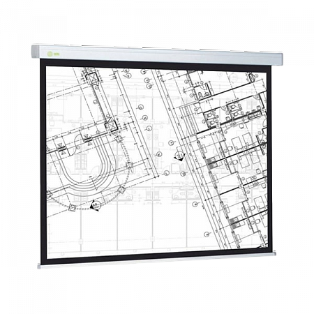 Экран Cactus 104.6x186см Wallscreen CS-PSW-104x186 16:9 настенно-потолочный рулонный белый